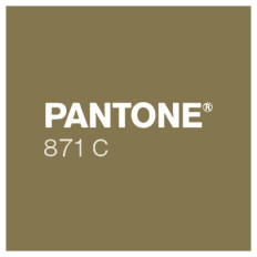 Slika izdelka: Barva Sun Chemical Pantone Metallic Gold 871 / 1,5 kg